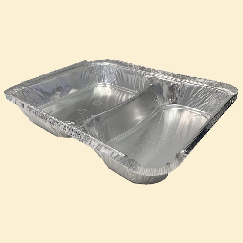 Aluschale R 80 L zweigeteilt