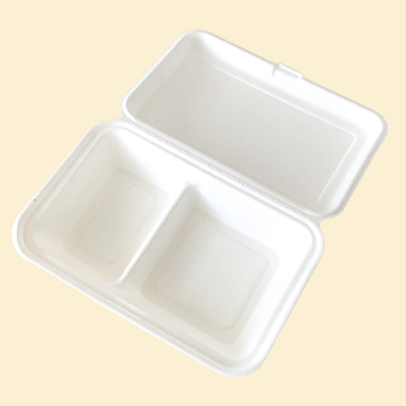 Bagasse Menü-Box 470/300 ml