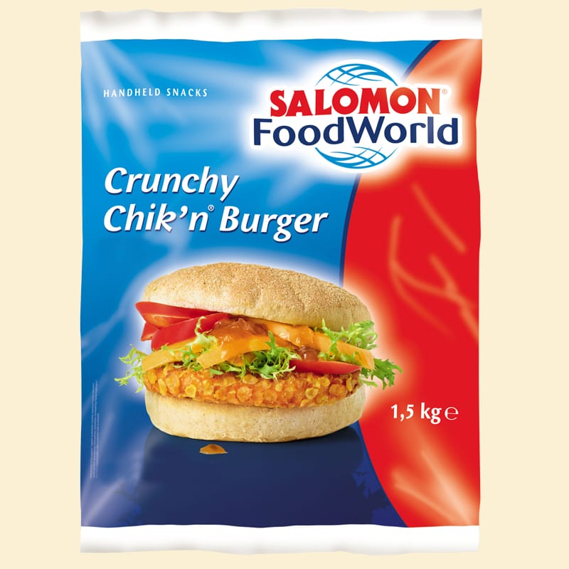 Crunchy Chik'n Burger 135 gr. TK