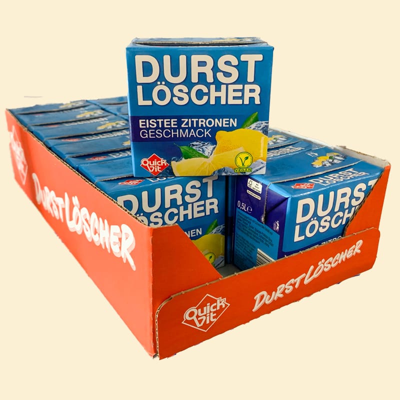 Durstlöscher Eistee Zitrone