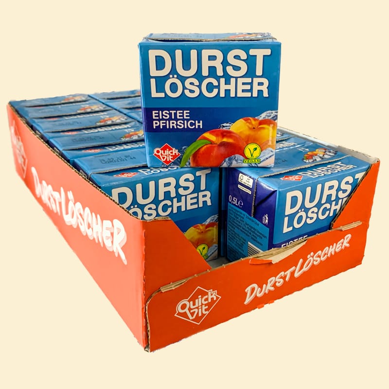 Durstlöscher Eistee Pfirsich