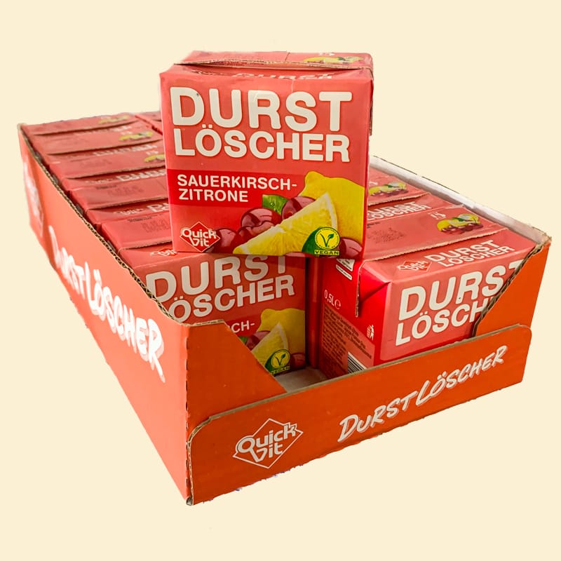 Durstlöscher Sauerkirsch-Zitrone