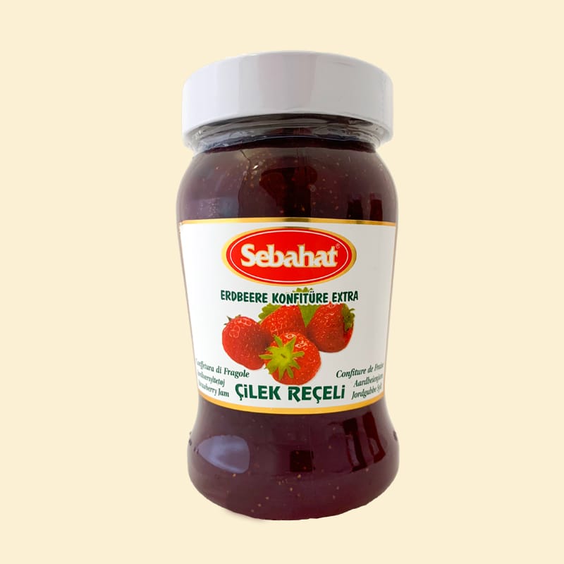 Erdbeere-Konfitüre