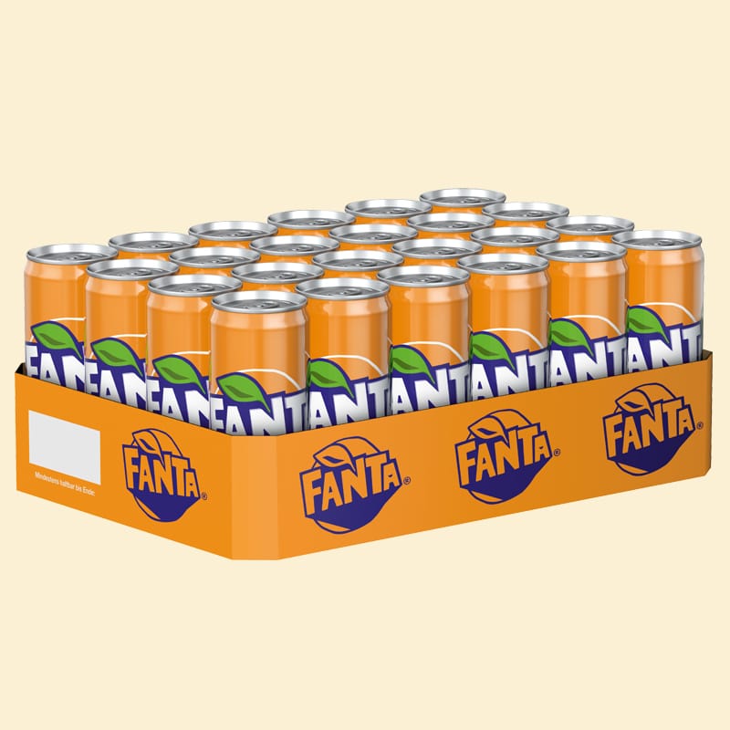 Fanta 13,08 € + 7,14 € (Pfand)