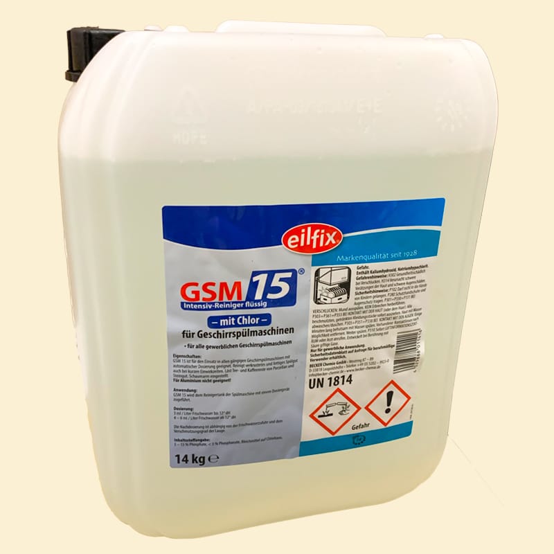 Geschirrreiniger GSM 15 14 kg