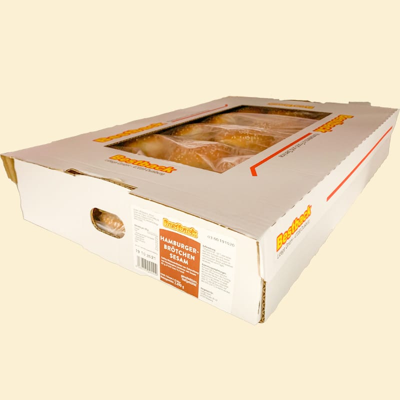Hamburgerbrötchen Sesam 83 gr. TK