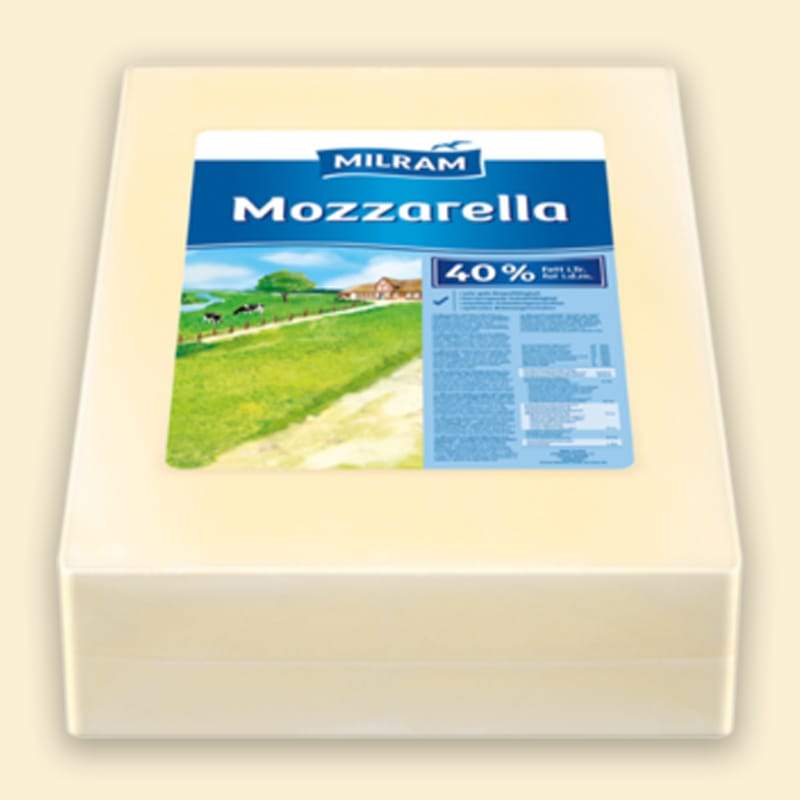 Mozzarella 40 % Fett i. Tr.