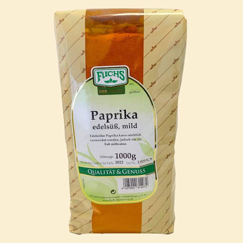 Paprika edelsüß, mild 1 kg