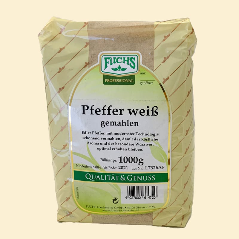 Pfeffer weiß 1 kg