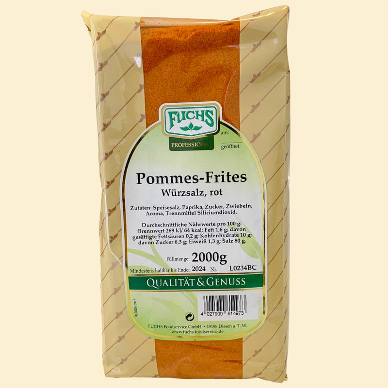 Pommes-Frites Würzsalz 2 kg