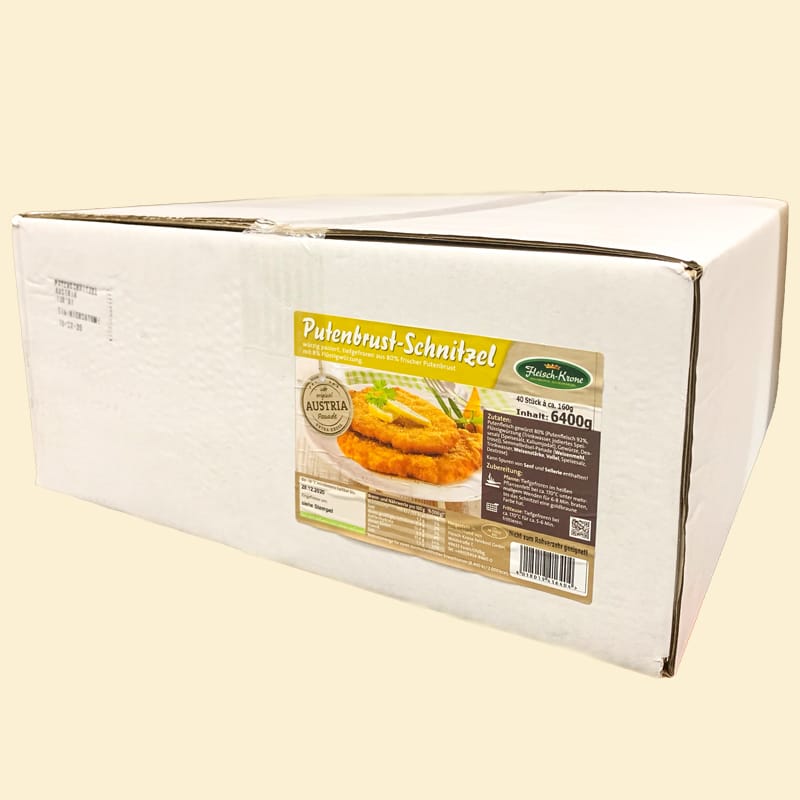 Putenbrust-Schnitzel (160 gr.) TK