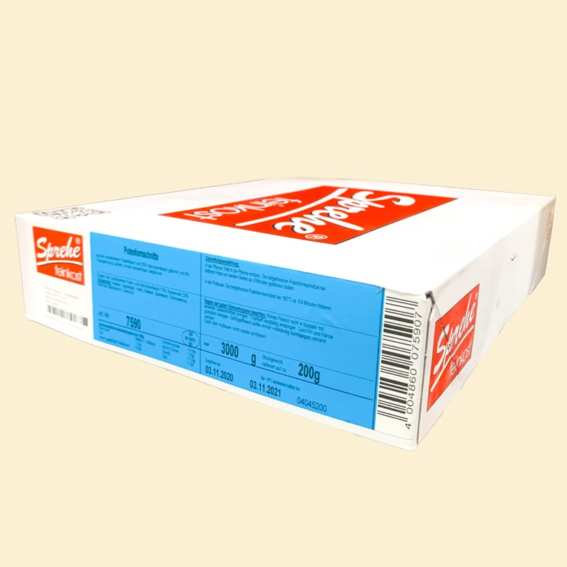 Putenformschnitte (200 gr.) TK
