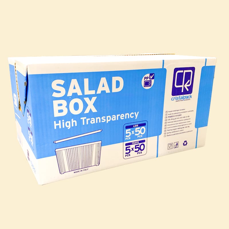 Salatschale eckig 500 ml