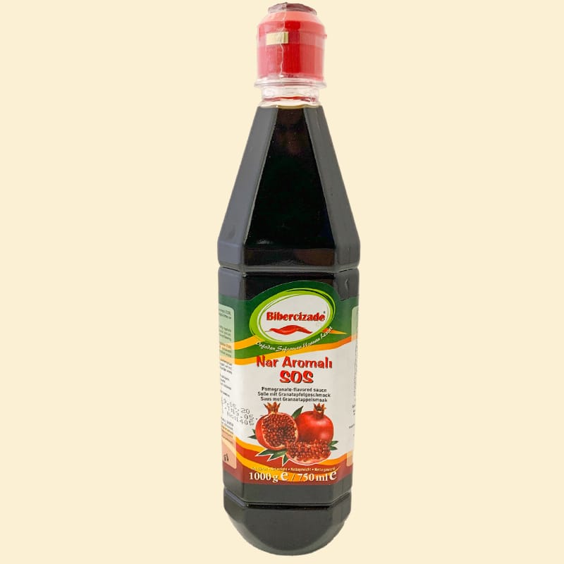 Soße mit Granatapfelgeschmack