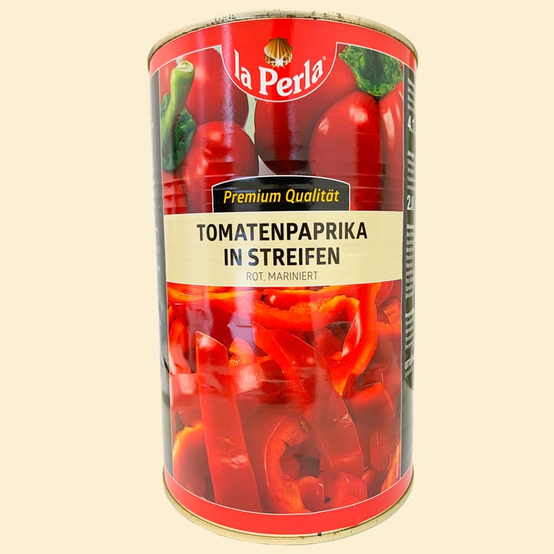 Tomatenpaprika (in Streifen)