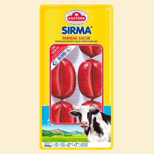 Knoblauchwurst (Sirma Parmak Sucuk)