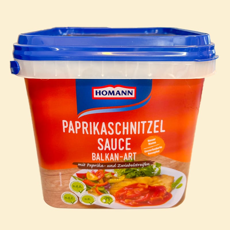 Paprikaschnitzel Sauce Balkan-Art